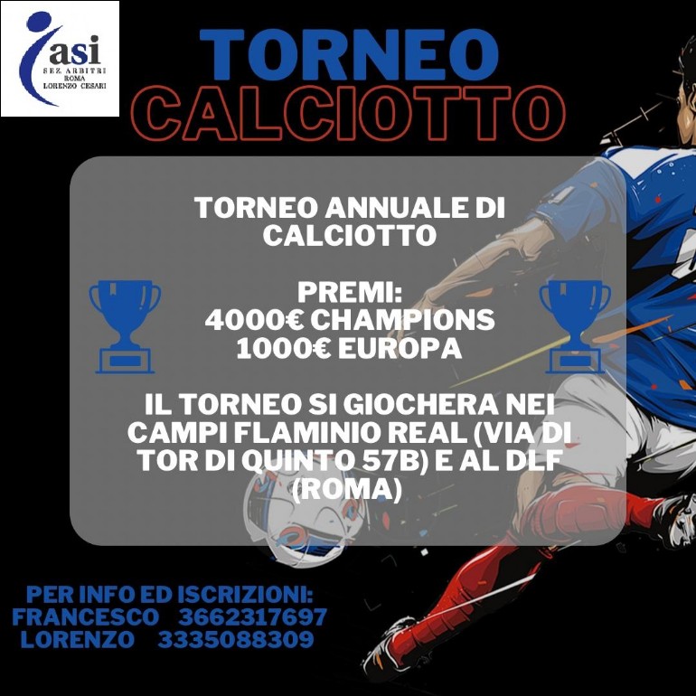 ASI - TORNEO C8 ASI - TORNEO C8